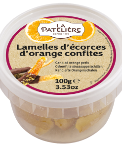 Lamelles d&rsquo;écorces d&rsquo;oranges confites