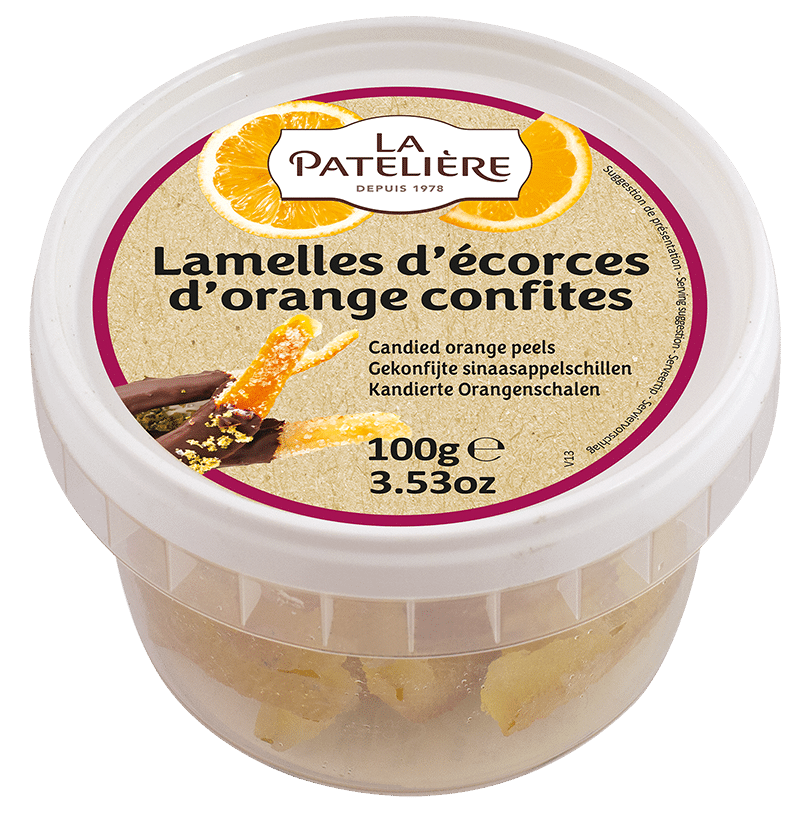 Lamelles d’écorces d’oranges confites – Image 2