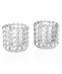 Zig Zag votives set of 2 Baccarat